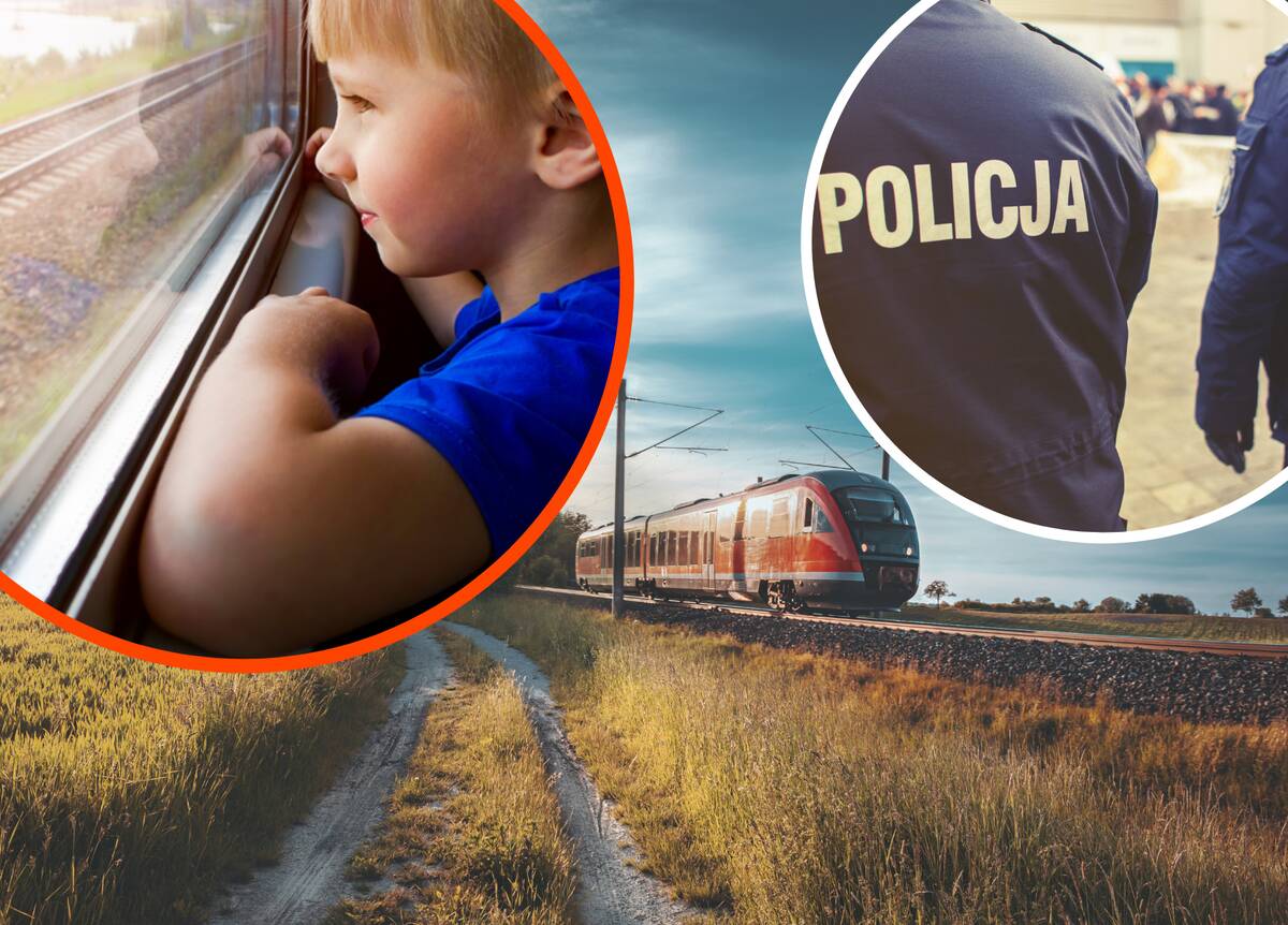 Policjanci pomogli chłopcom z Ukrainy, którzy samotnie podróżowali pociągiem