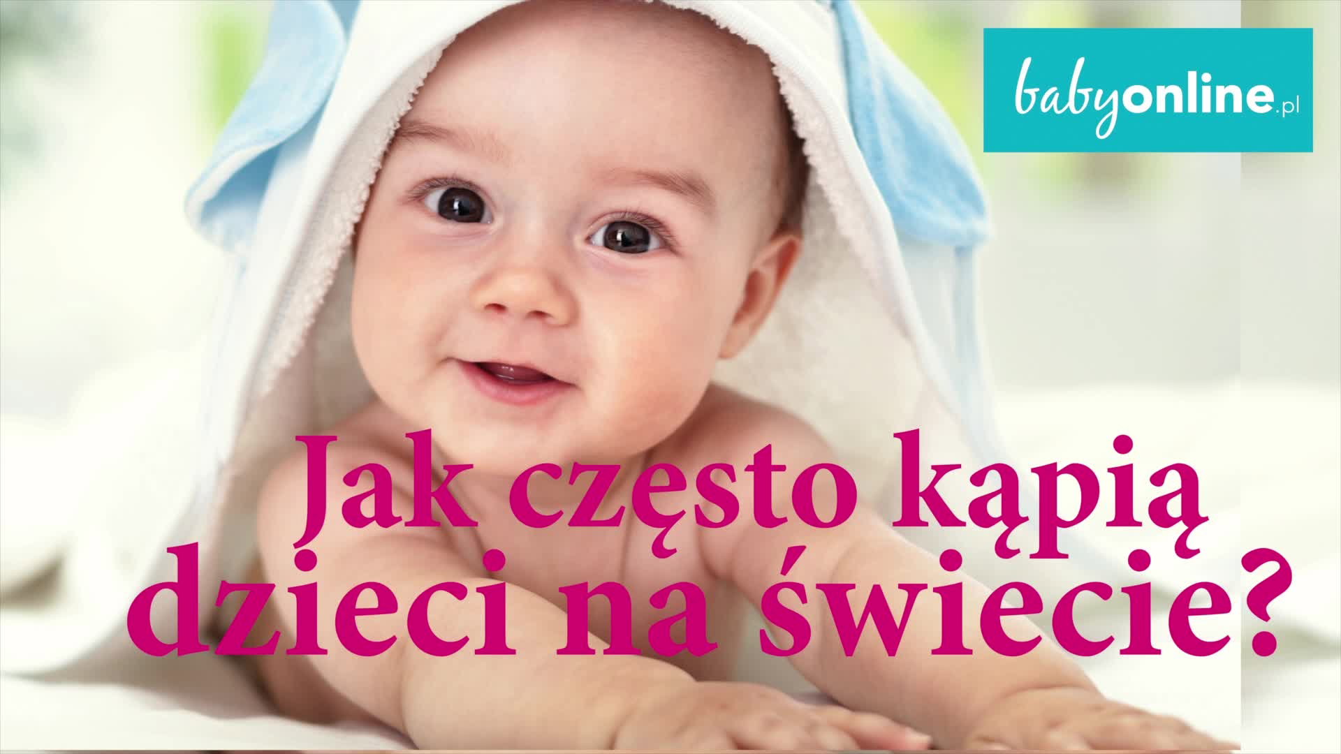 Jak często kąpać niemowlę? – różne kraje świata