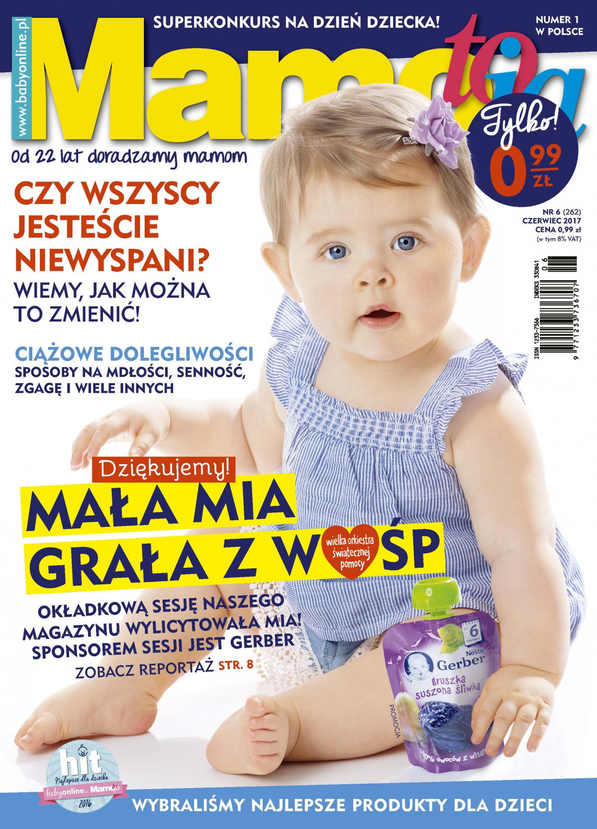 Mia na okładce Mamo to ja - relacja wideo