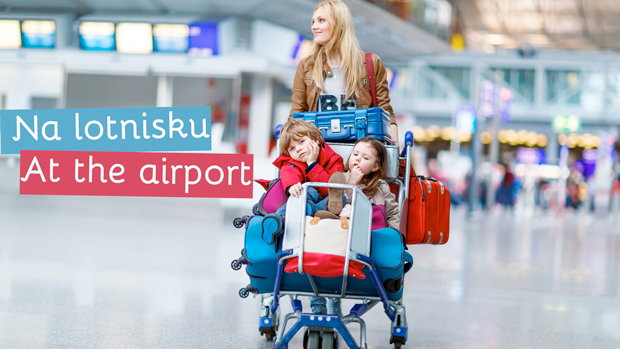 mama w podróży - rozmówki angielskie - na lotnisku z dzieckiem