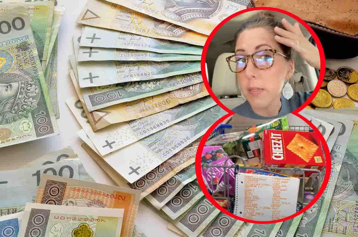 miesięczne zakupy za 2000 zł