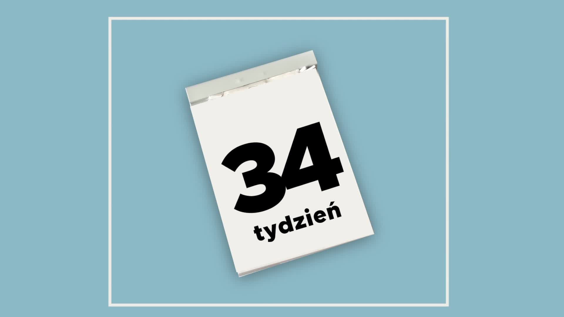 34. tydzień ciąży – czego możesz się spodziewać [WIDEO]