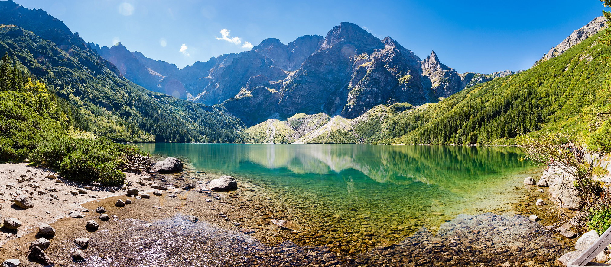 Krajobraz morskie oko