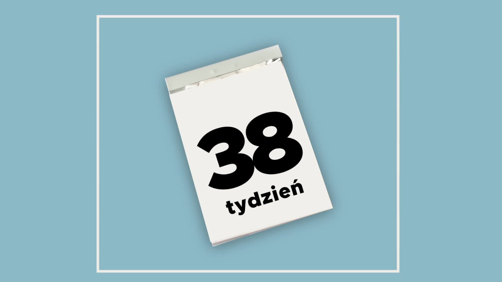 38 tydzień ciąży - co czuje mama i jak rozwija się dziecko? [FILMIK]