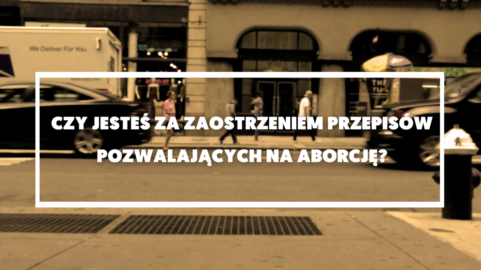 Zaostrzenie przepisów pozwalających na aborcję: czy jesteś za?" [SONDA MAMOTOJA.PL]