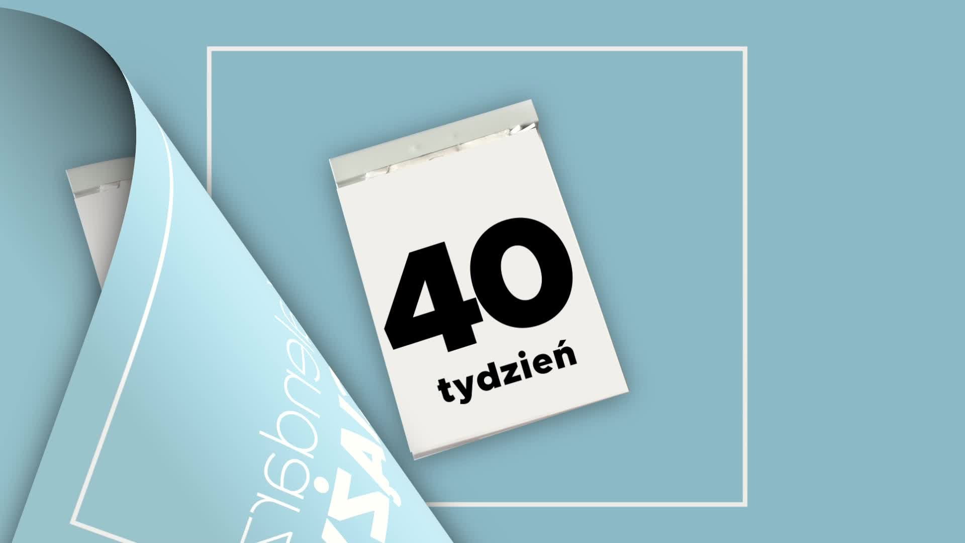 40 tydzień ciąży - co czuje mama i jak rozwija się dziecko? [FILMIK]