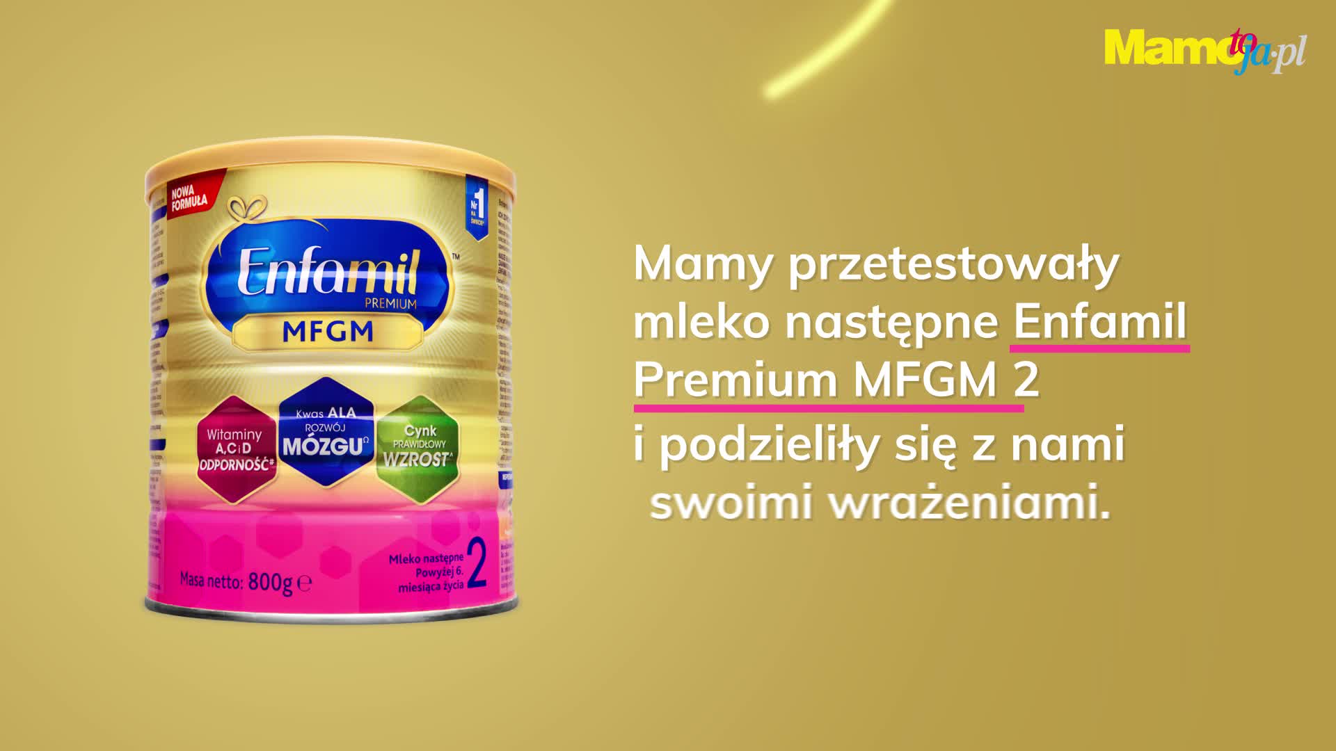 Test Enfamilu Premium MFGM 2 – wyniki