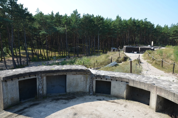 bunkry Ustka , wojenne bunkry Ustka ,niebo, charakter, krajobraz