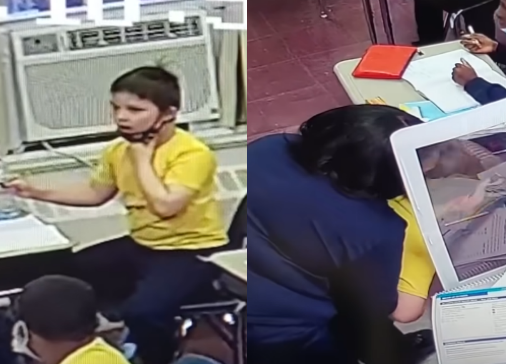 uczeń zakrztusił się zakrętką butelki