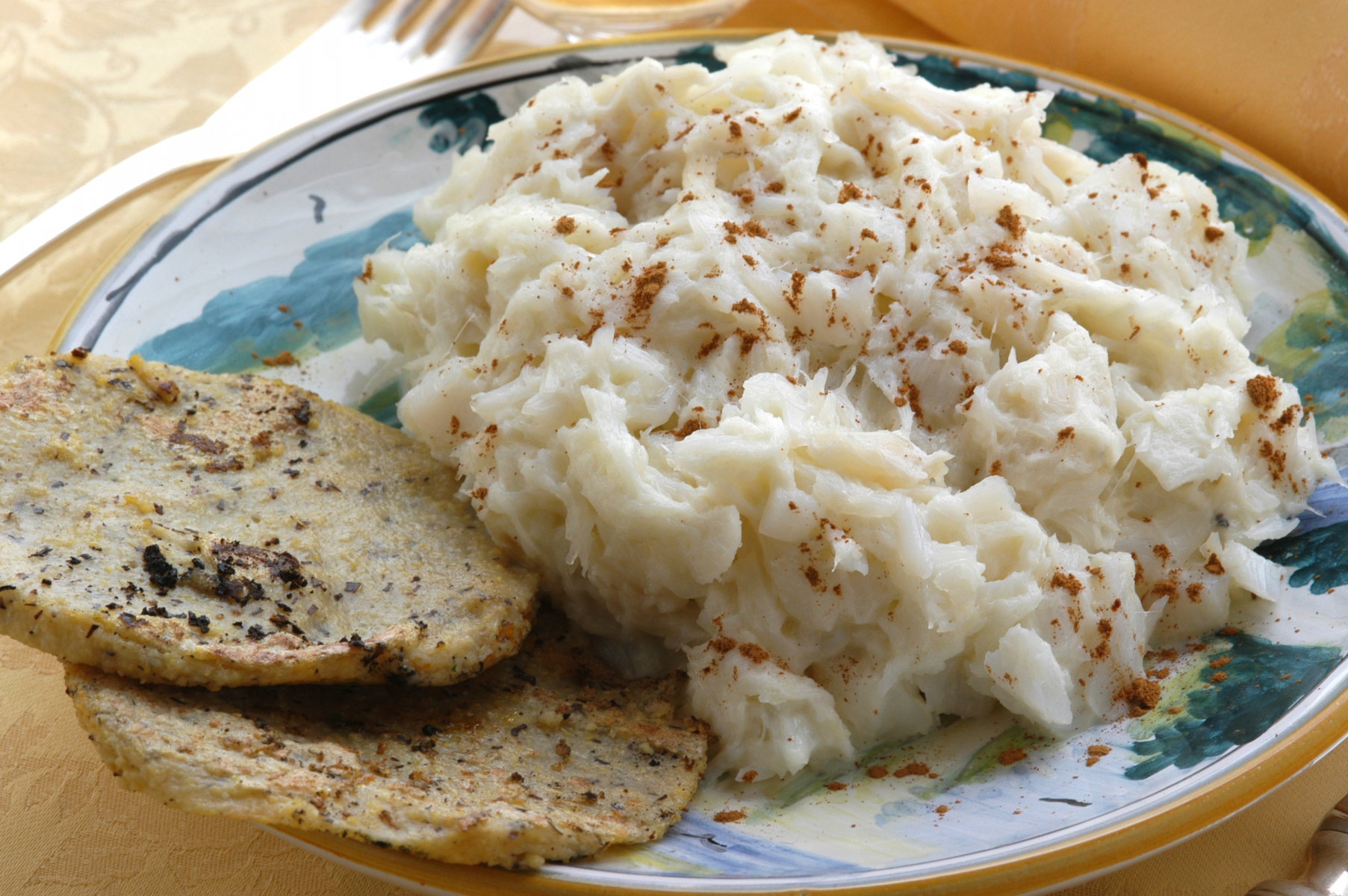 Puree z dorsza