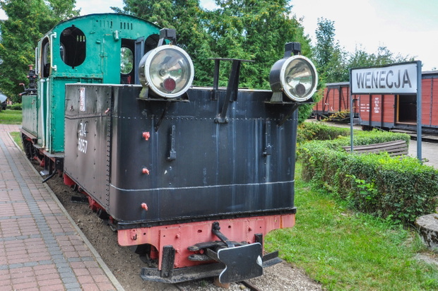 Narrow Gauge Railway Museum in Wenecja, Poland