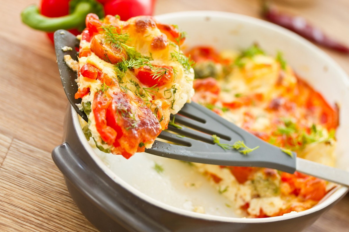 Omlet z pomidorami