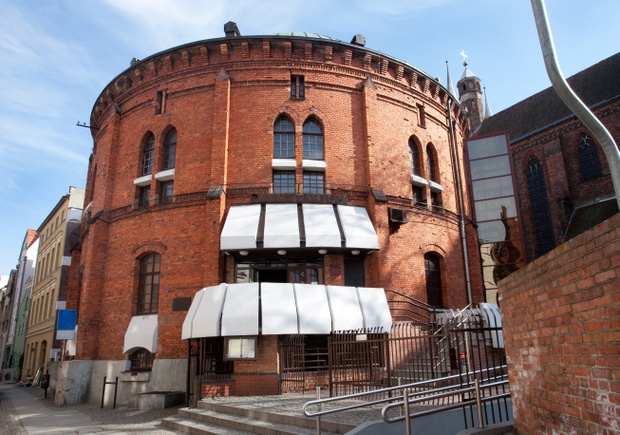 Planetarium in Torun town, Poland