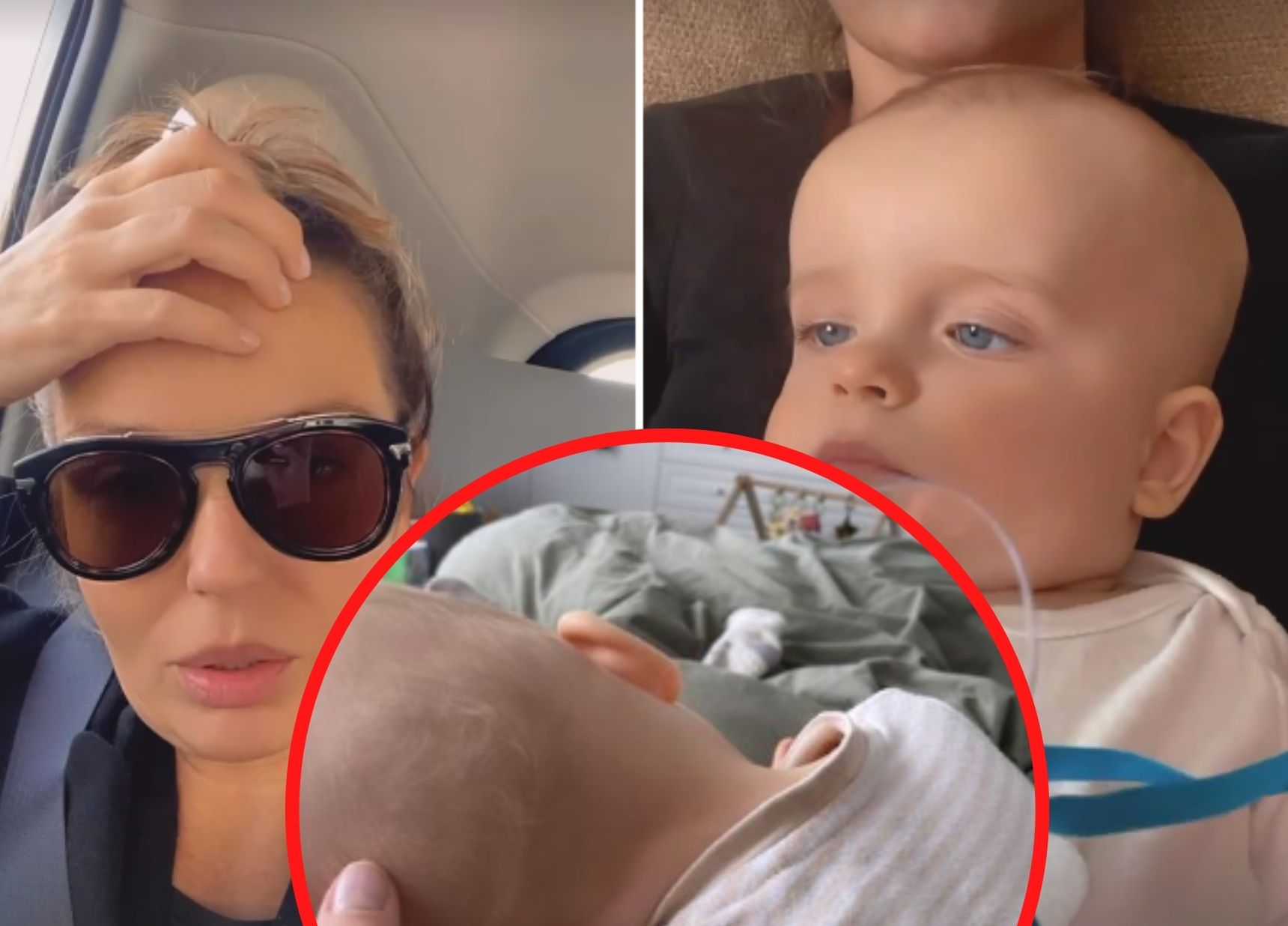 Agnieszka Włodarczyk miała ciężką noc z synkiem