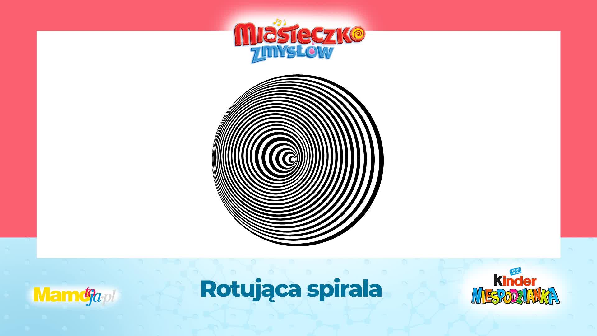 Rotująca spirala [ILUZJA]