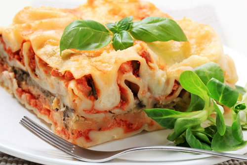 lasagne, lasania, przepis na lasagne, lasagne z kurczakiem