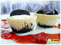 muffinki, muffiny z serem, przepis na muffiny, muffiny Oreo