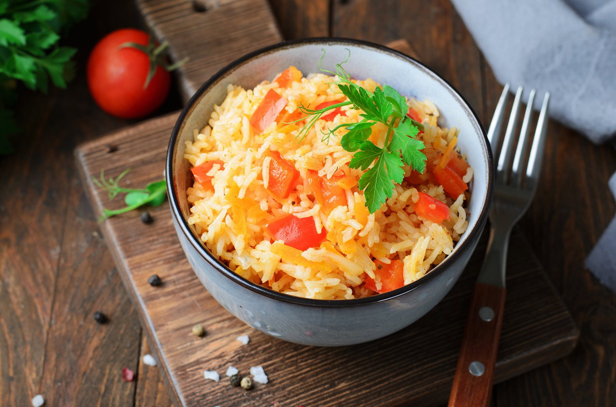 risotto z warzywami