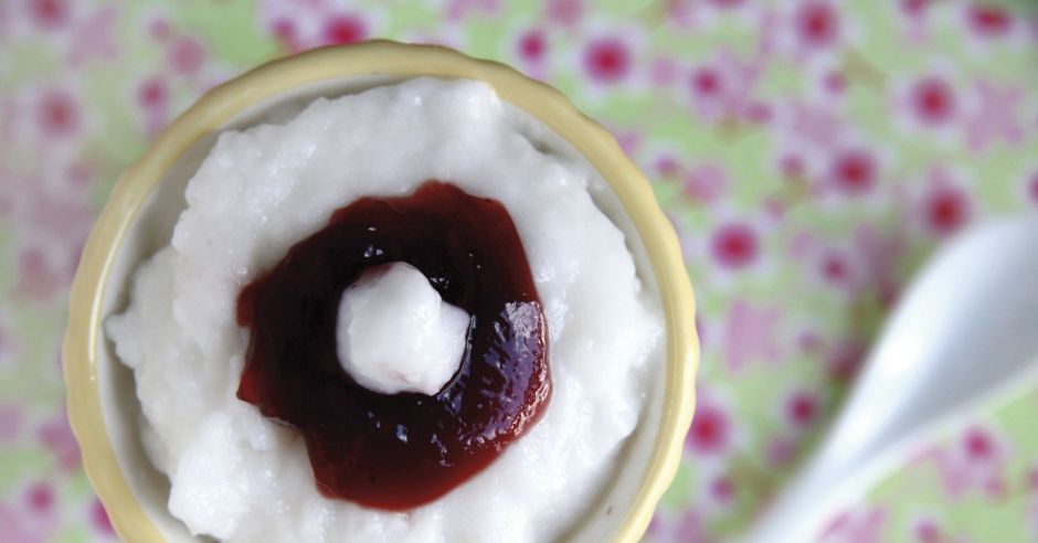 pudding ryżowy z owocami przepis