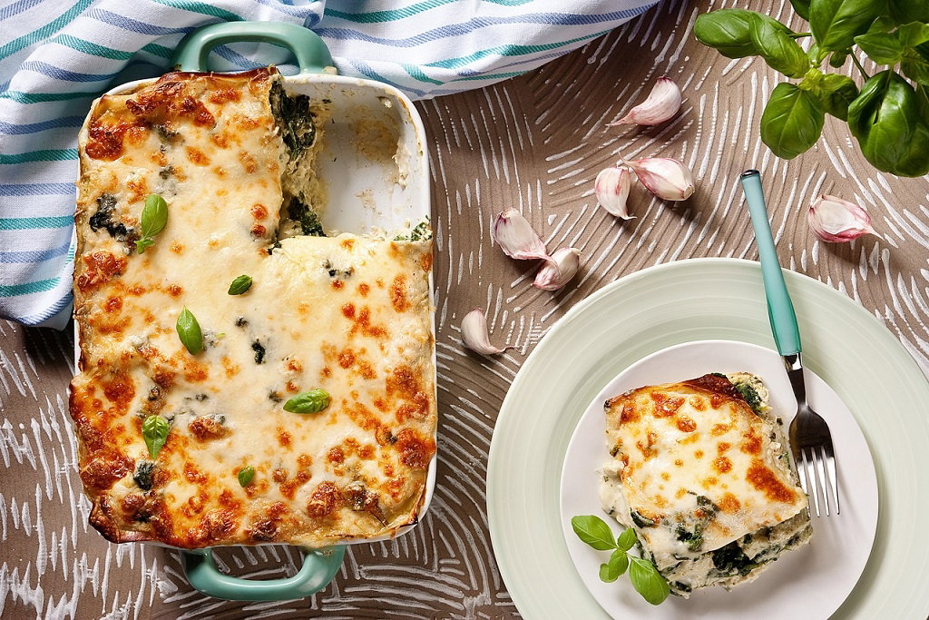 Lasagne z kurczakiem