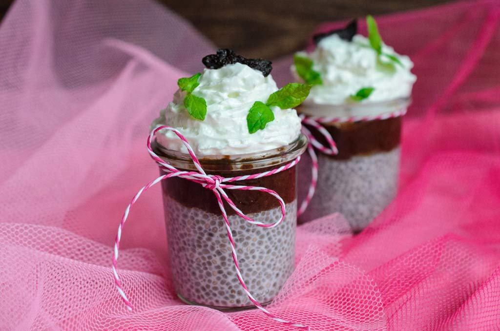pudding chia z musem