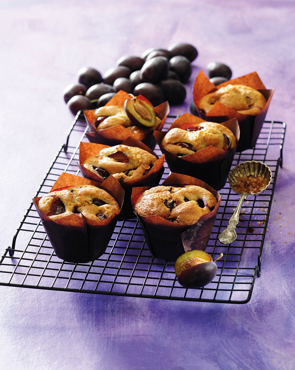 Szybkie muffinki ze śliwkami