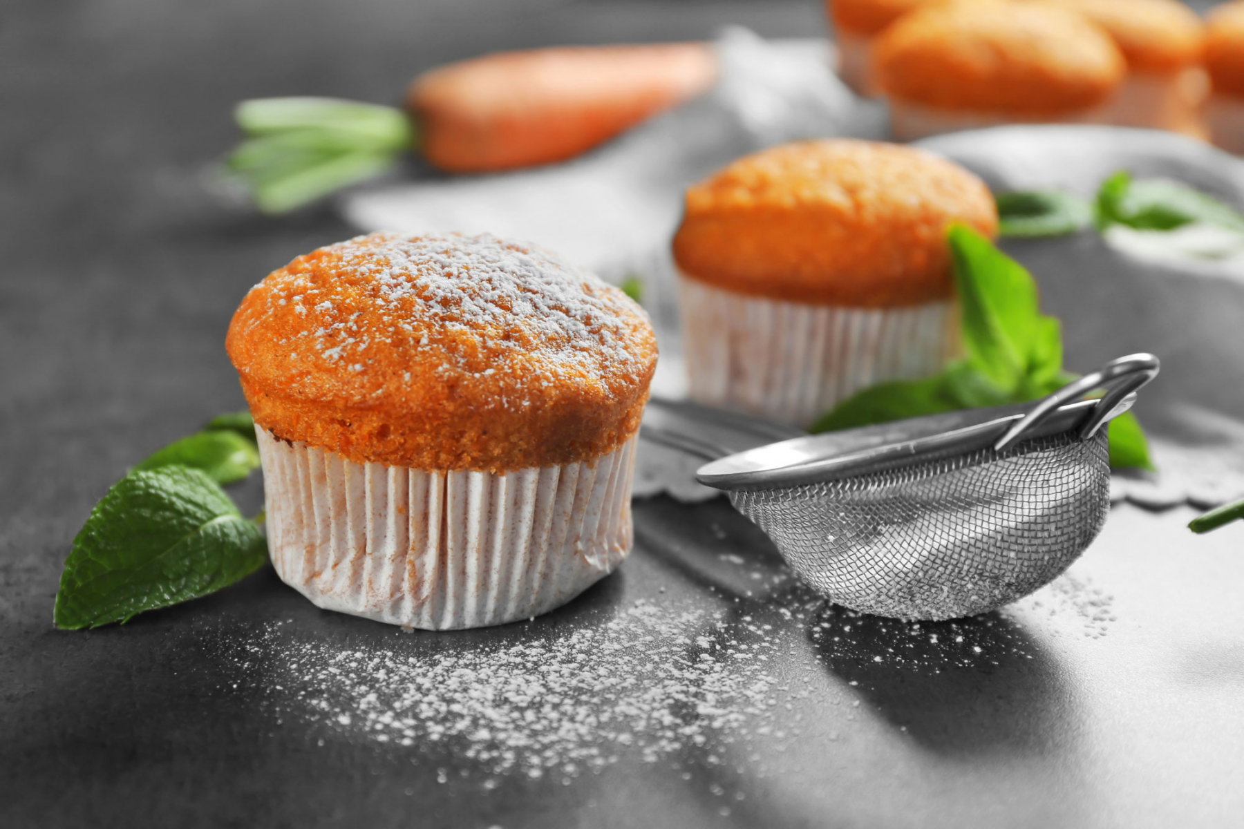 Muffinki marchewkowe - przepis