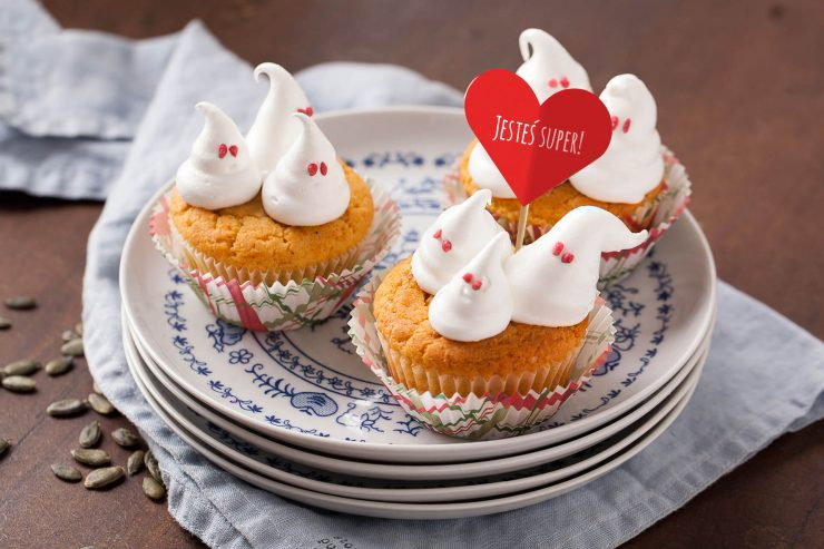 Halloween babeczki