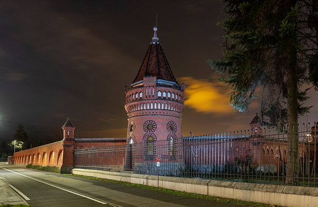 Hydropolis Wrocław nocą