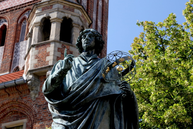 Monument of Copernicus in Torun