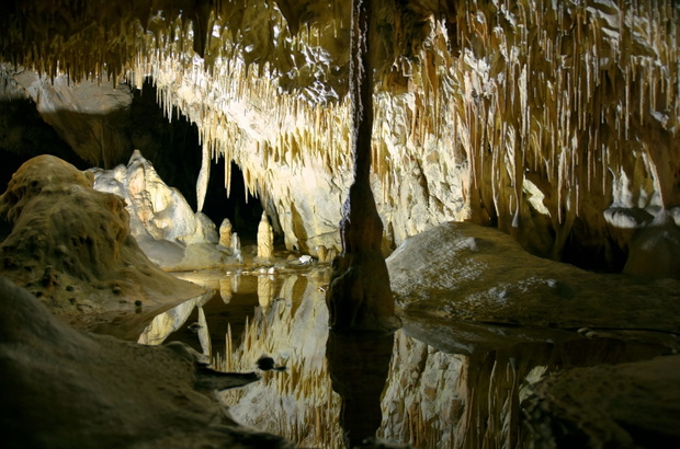 Raj Cave, Undergrounds in Poland, dripstone form, Jaskinia Raj