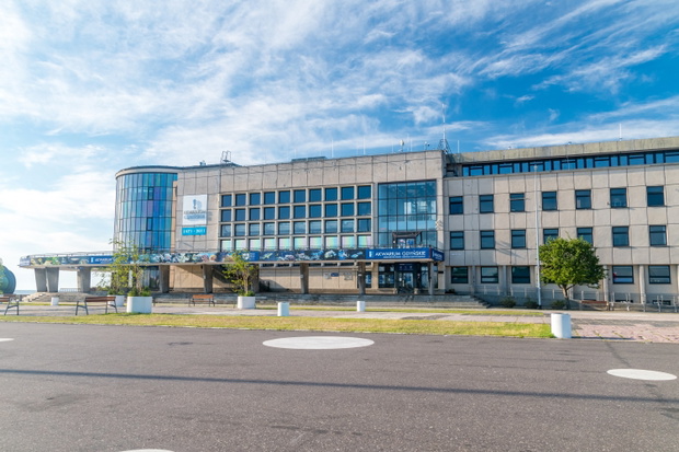 Gdynia, Poland - August 1, 2021: Gdynia Aquarium (Polish: Akwari