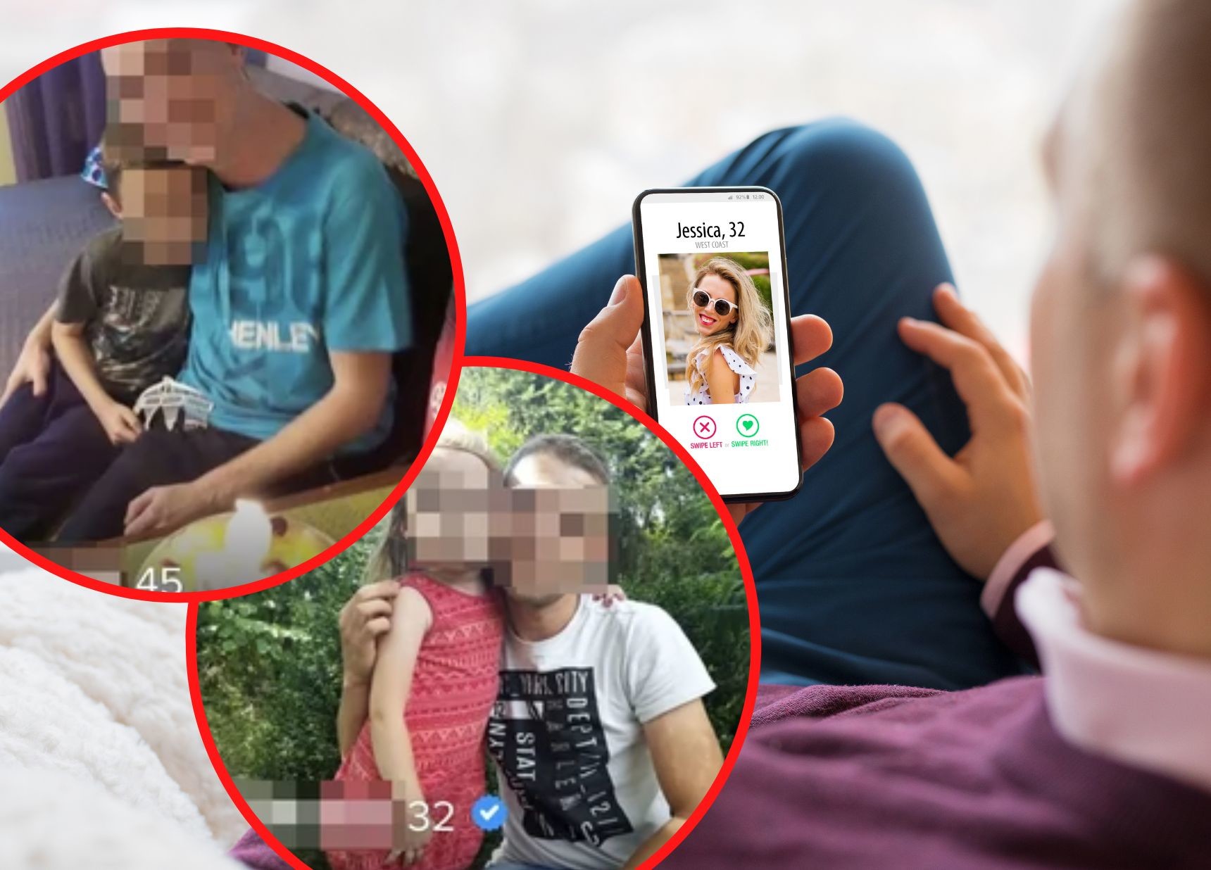 tinder podryw na dziecko