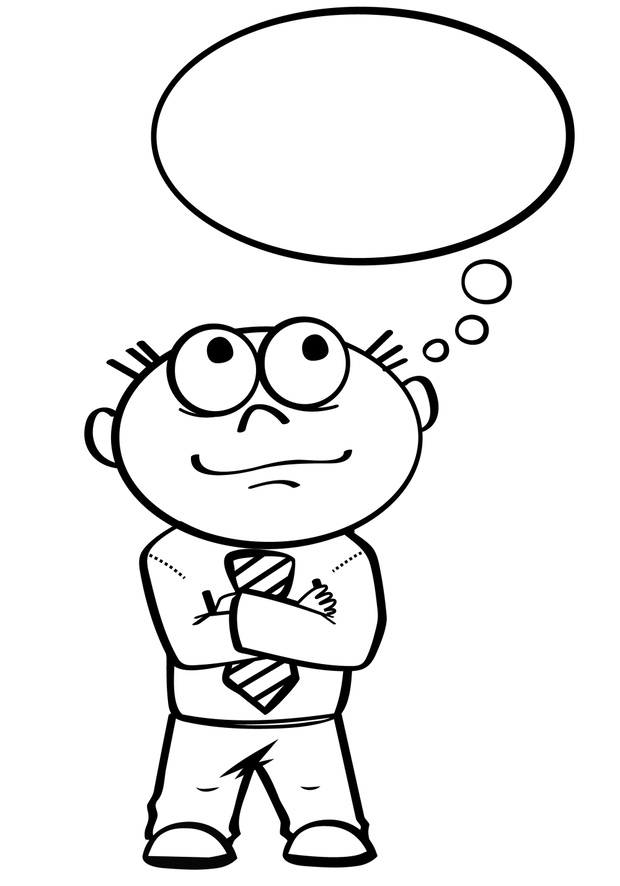 Thoughtful businessman