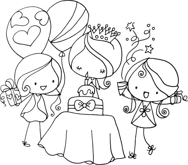 vector cartoon happy birthday to you