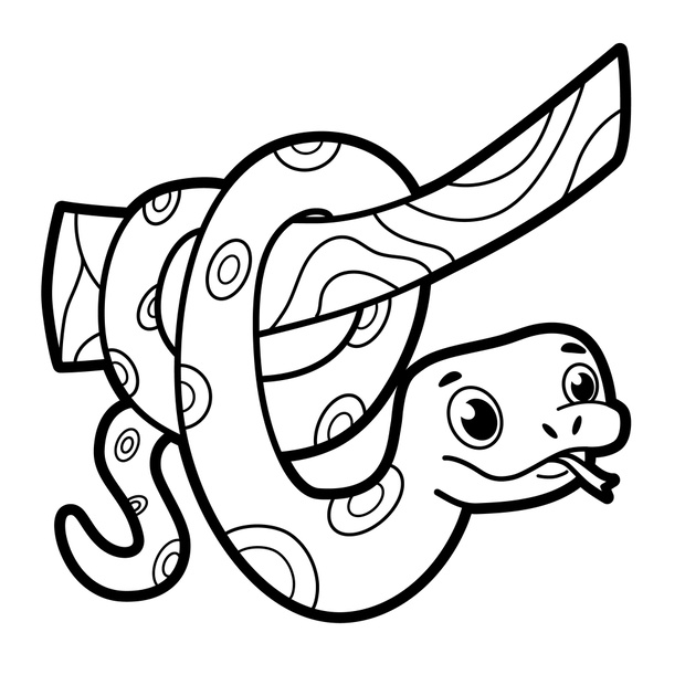 Coloring book or page