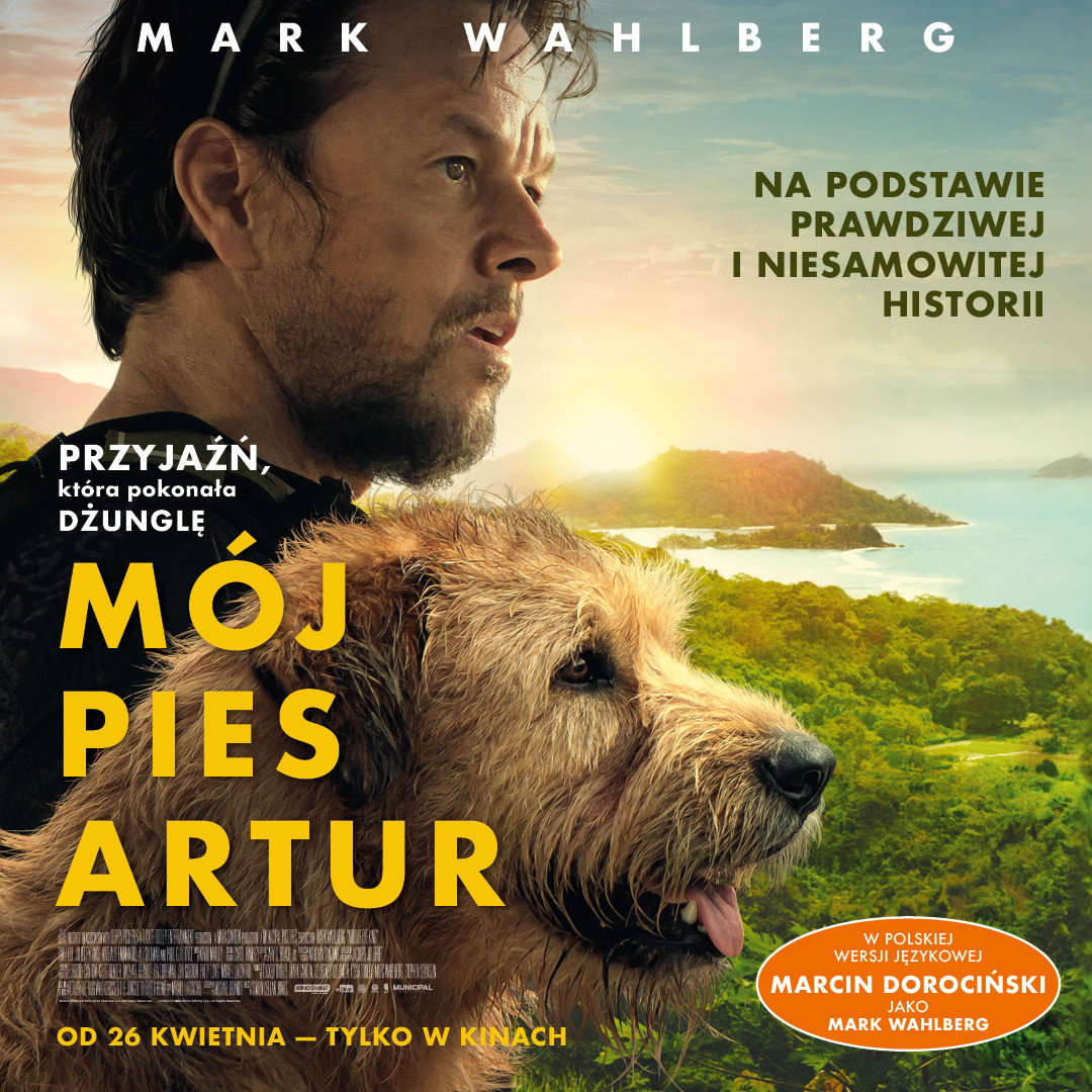 MOJ PIES ARTUR_PLAKAT_KINO SWIAT_KWADRAT
