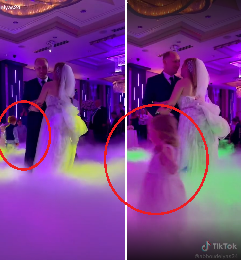 dzieci zepsuły pierwszy taniec