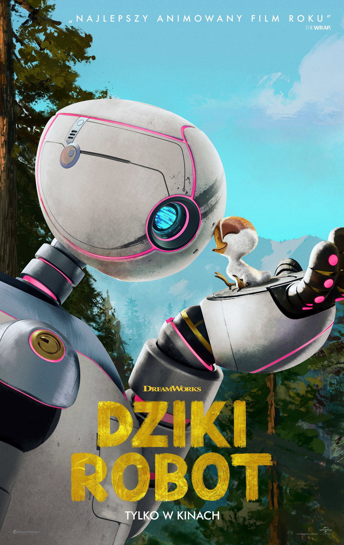 Dziki robot plakat online