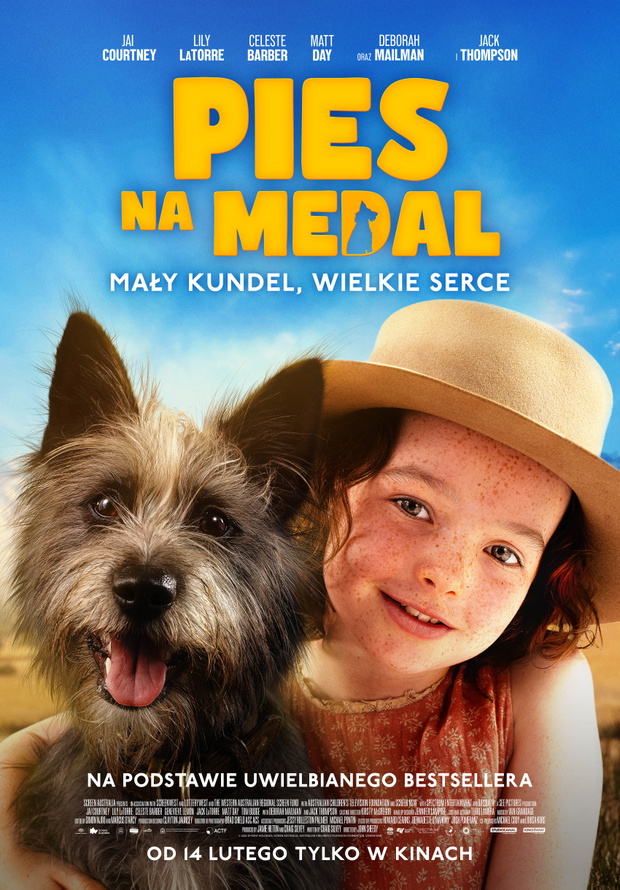 Pies na medal - plakat