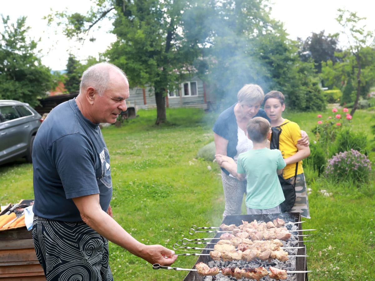 rodzinny grill