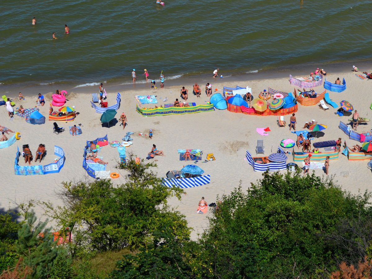 plaża nad Bałtykiem