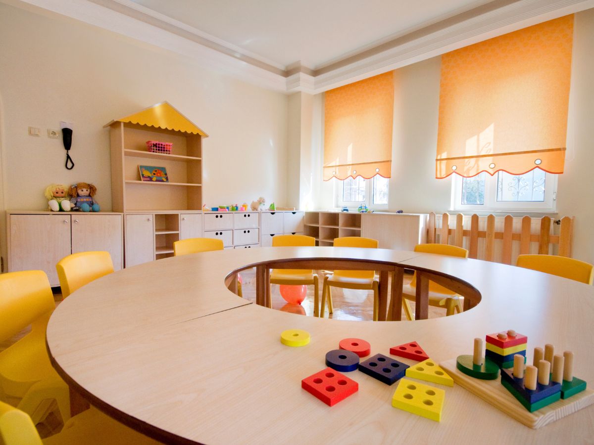 pusta sala przedszkolna