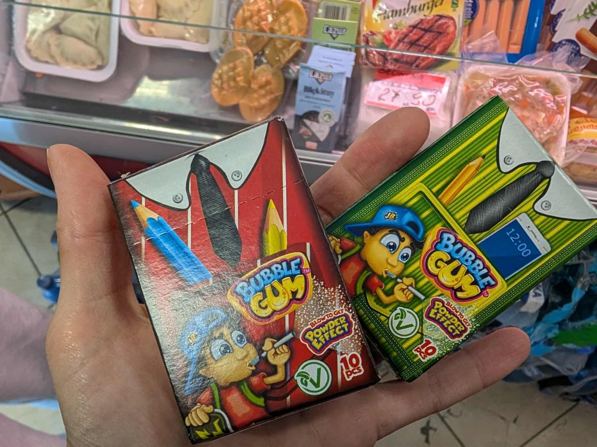 gumy jak papierosy