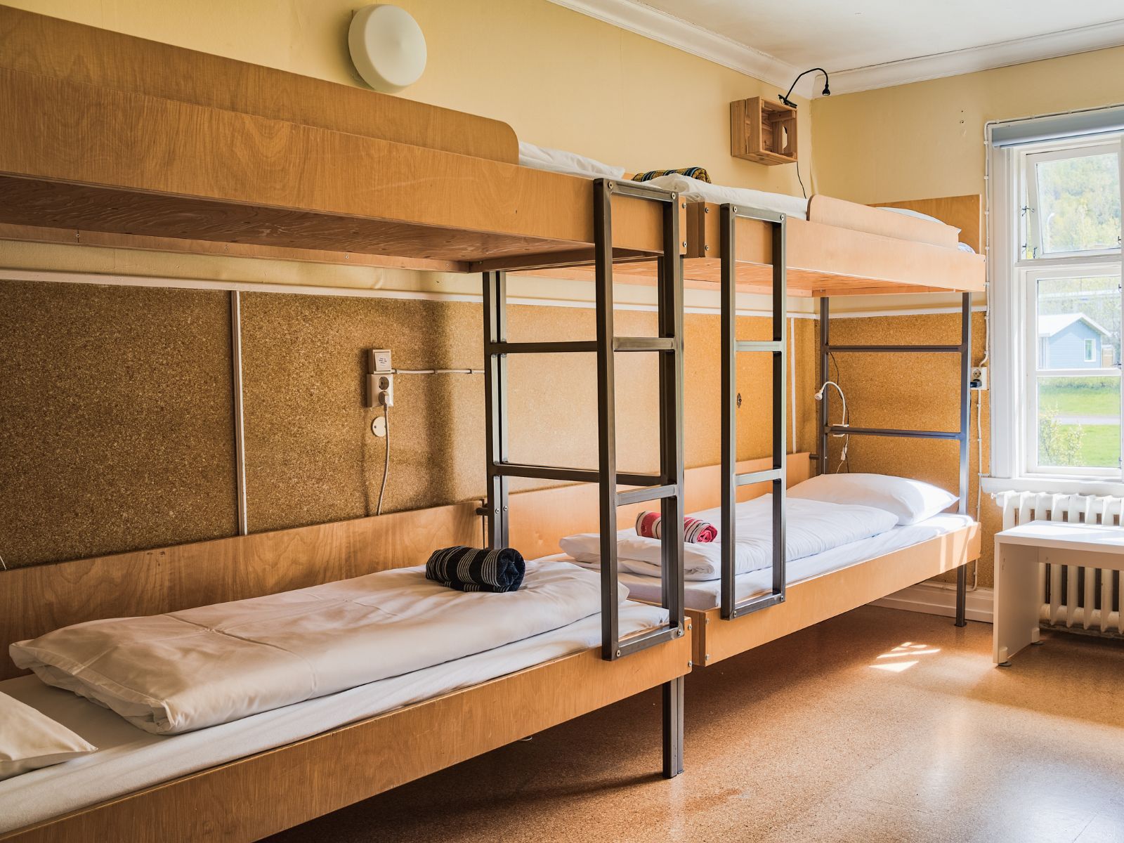 pokój wieloosobowy w hostelu