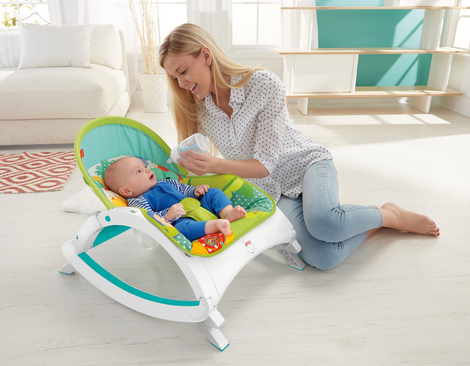 Leżaczek Fisher Price