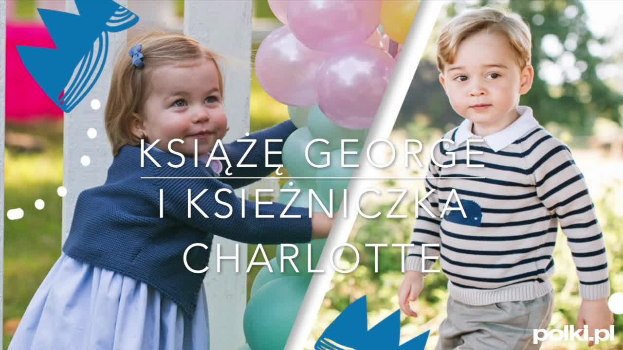Książę George i księżniczka Charlotte w Polsce