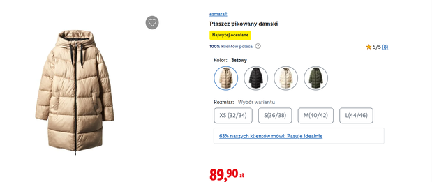 Kurtka z Lidla hitem sezonu