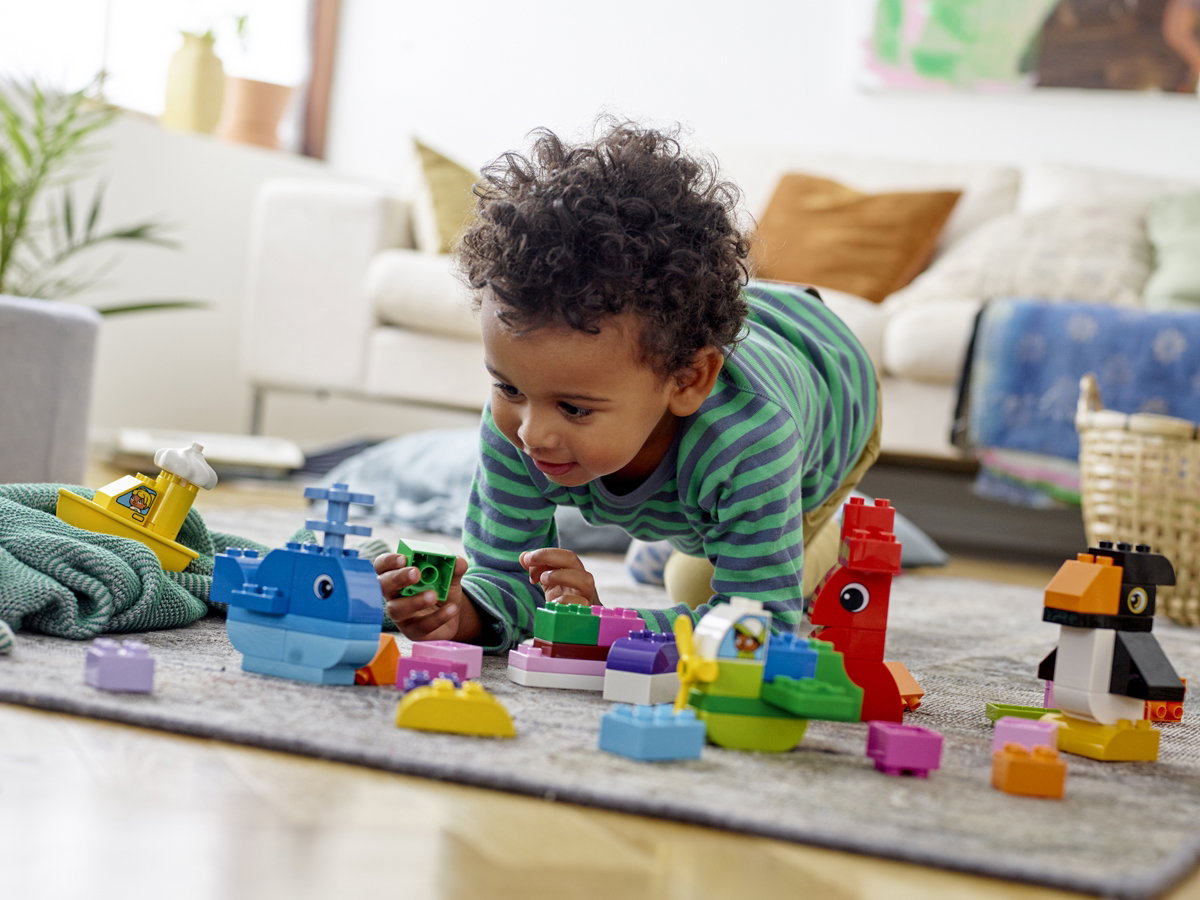 Lego duplo jak rozwijać małą motorykę