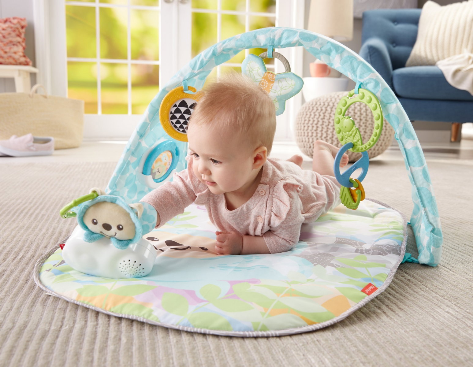 misiowa mata z dźwiękami Fisher Price